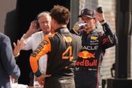 Lando Norris and Max Verstappen - Source: Getty